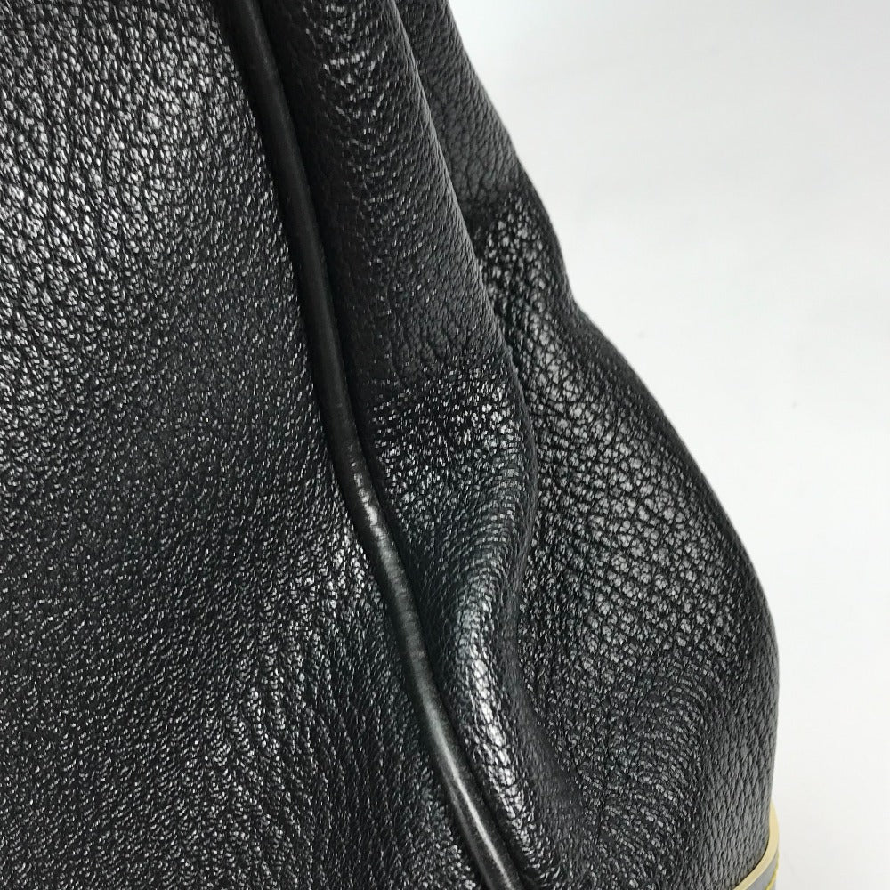 LOUIS VUITTON Handbag M95650 Suhari leather black Suhari Majesty Women Used Authentic