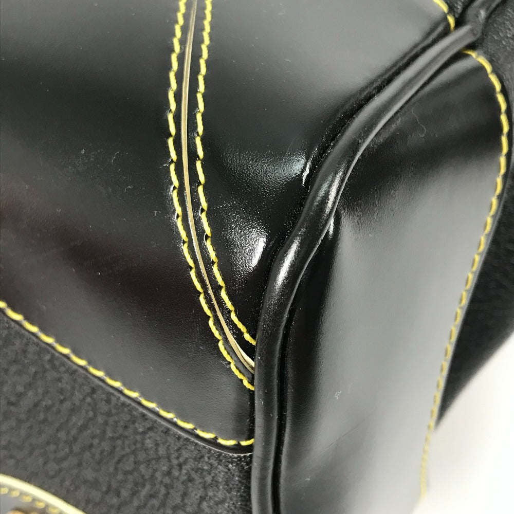 LOUIS VUITTON Handbag M95650 Suhari leather black Suhari Majesty Women Used Authentic