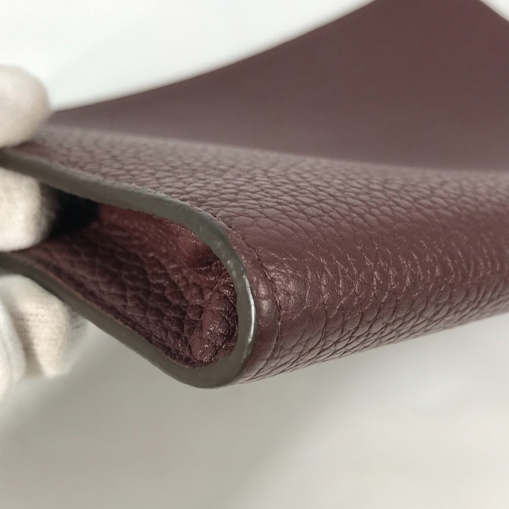 LOUIS VUITTON Clutch bag M53217 Taurillon Clemence Leather Brown Pochette Jules GM