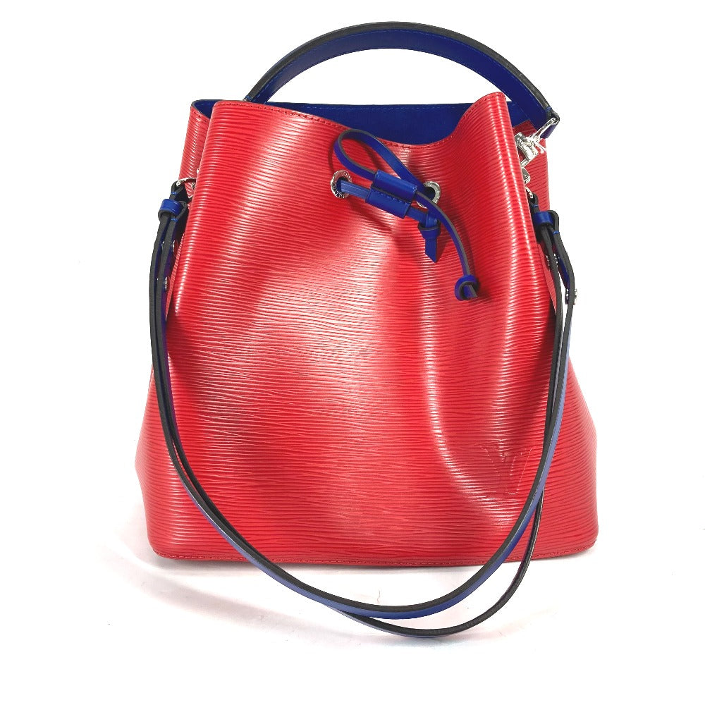 LOUIS VUITTON Shoulder Bag M54365 Epi Leather Red Epi Neonoe Women Used Authentic