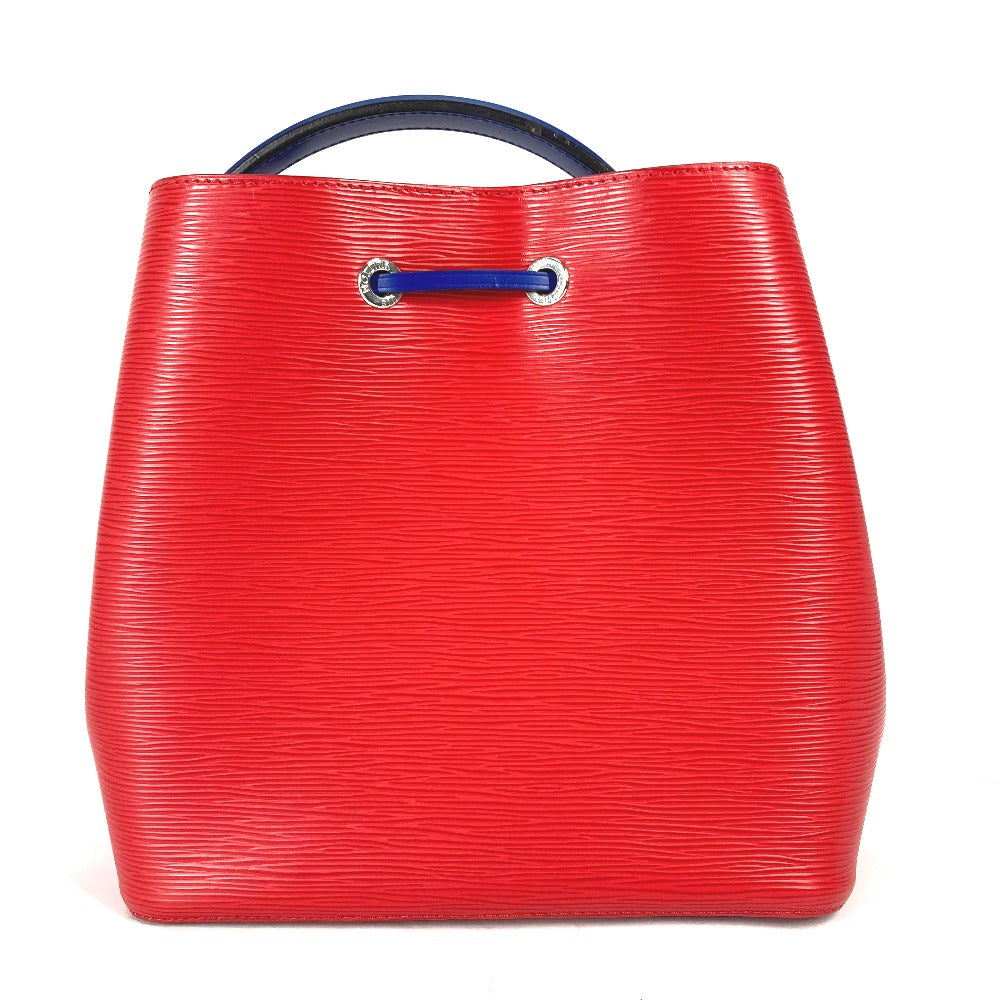 LOUIS VUITTON Shoulder Bag M54365 Epi Leather Red Epi Neonoe Women Used Authentic