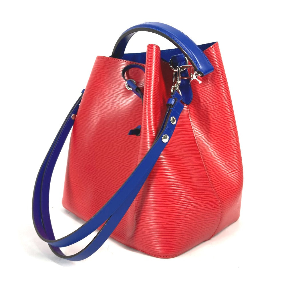 LOUIS VUITTON Shoulder Bag M54365 Epi Leather Red Epi Neonoe Women Used Authentic