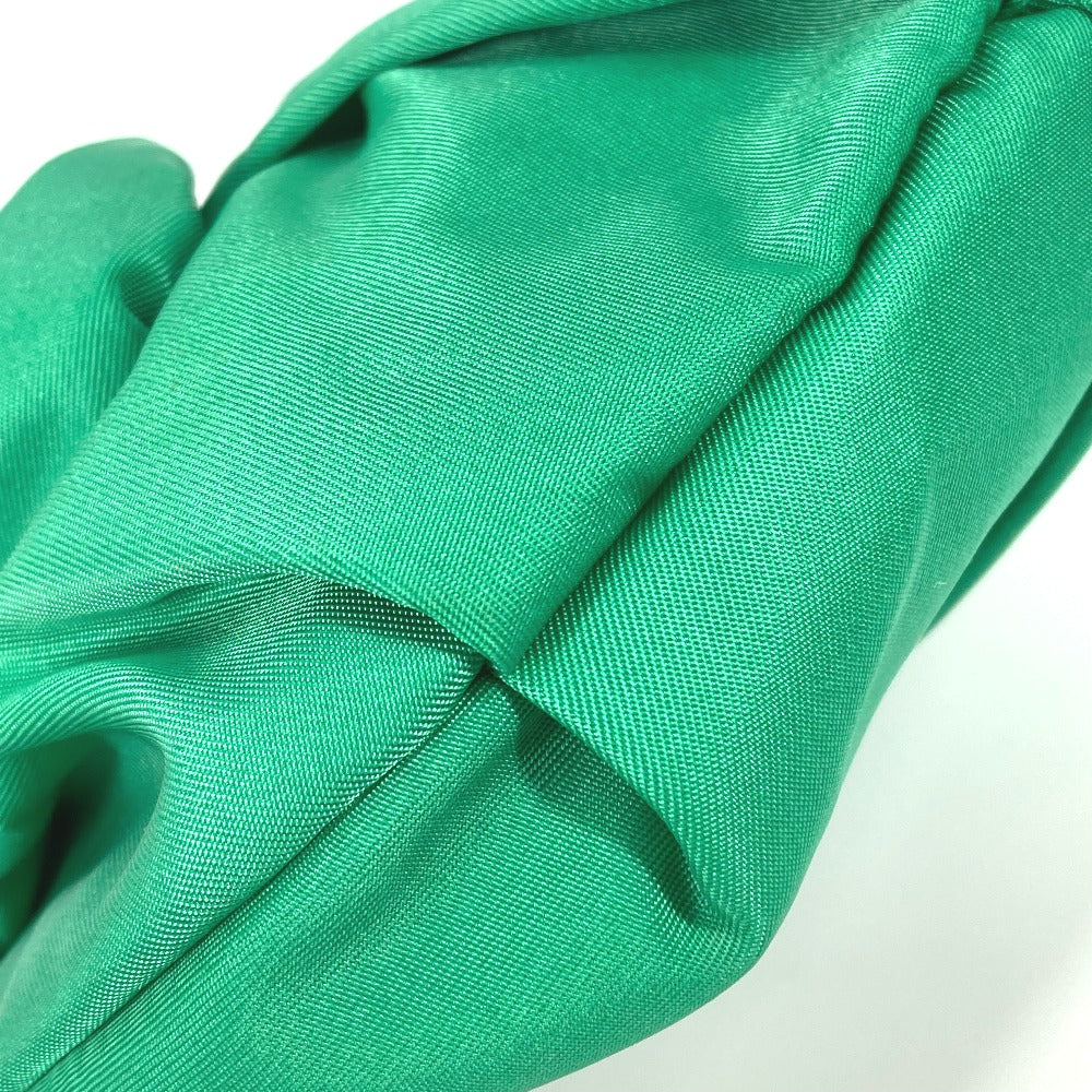 PRADA Clutch bag Nylon green Cosmetics Pouch logo