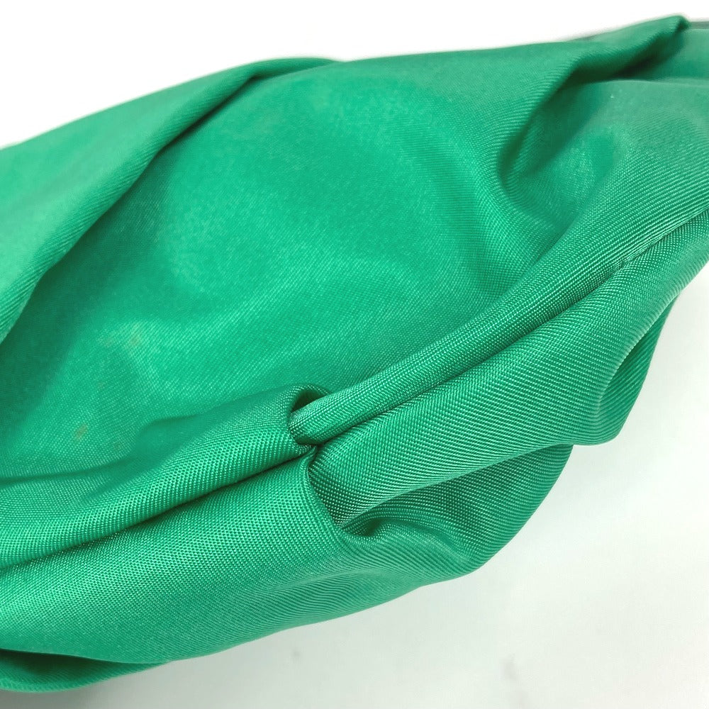 PRADA Clutch bag Nylon green Cosmetics Pouch logo