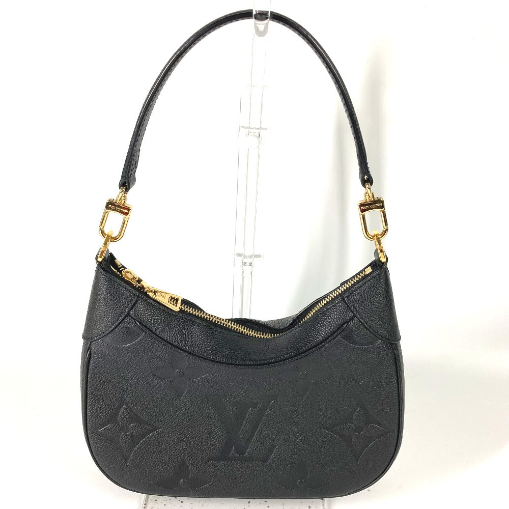 LOUIS VUITTON Shoulder Bag M46002 Monogram Ann Platt Leather black Monogram Ann Platt Bagatelle NM Women Used Authentic