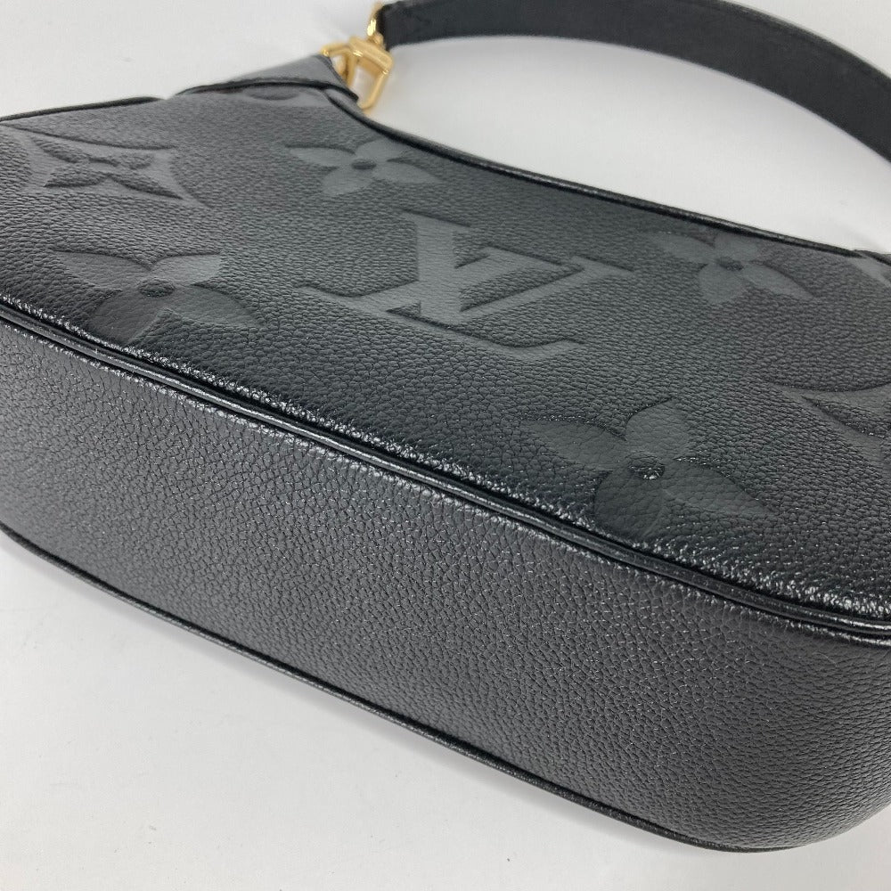 LOUIS VUITTON Shoulder Bag M46002 Monogram Ann Platt Leather black Monogram Ann Platt Bagatelle NM Women Used Authentic