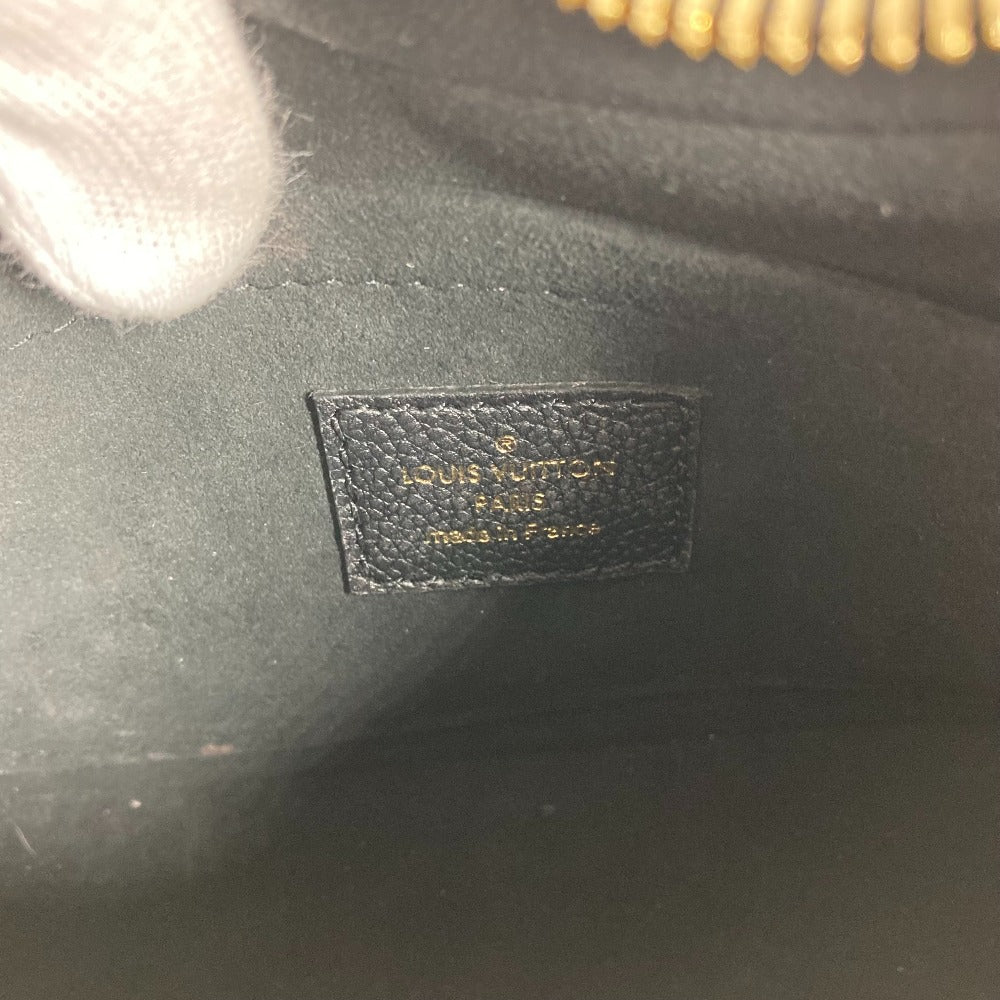 LOUIS VUITTON Shoulder Bag M46002 Monogram Ann Platt Leather black Monogram Ann Platt Bagatelle NM Women Used Authentic