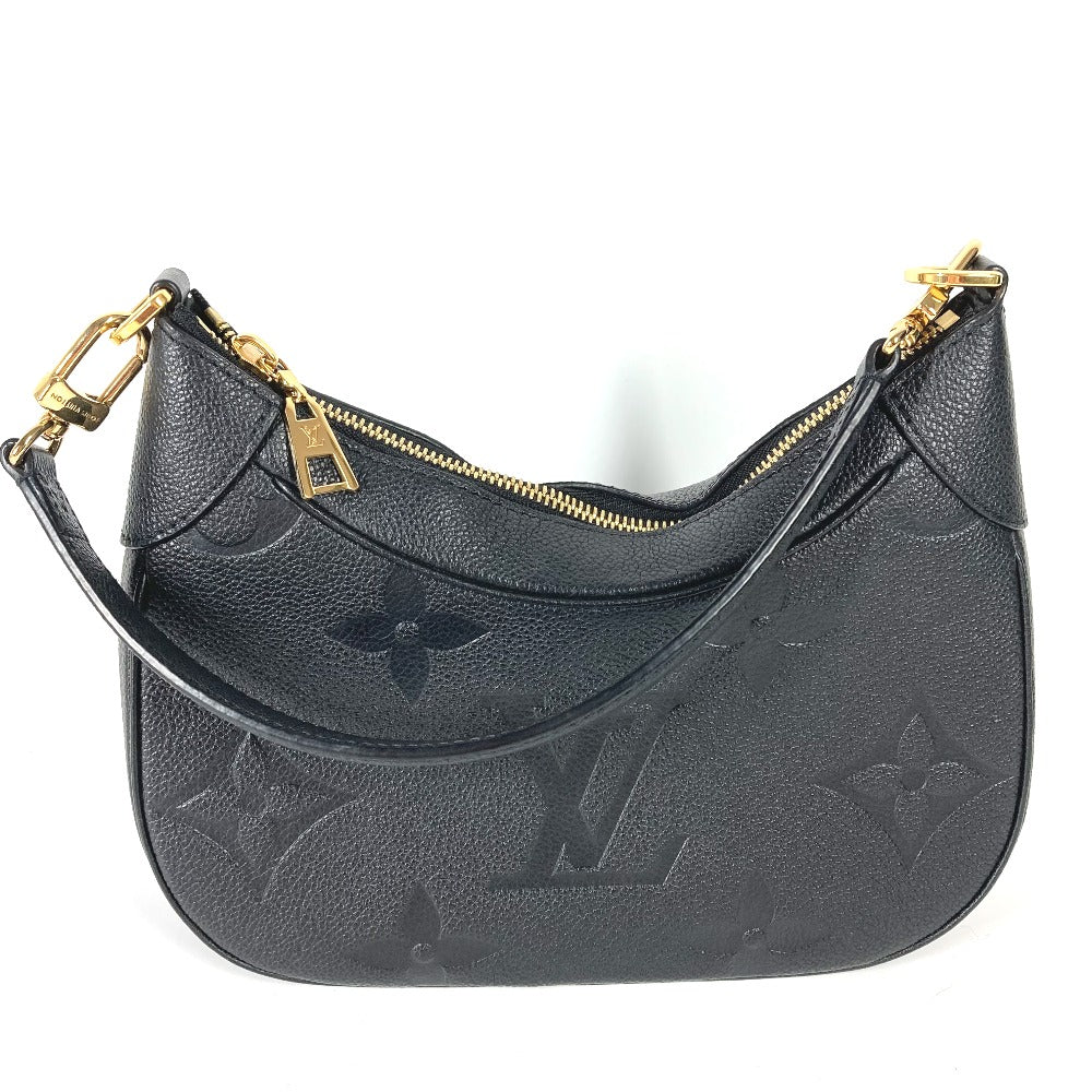 LOUIS VUITTON Shoulder Bag M46002 Monogram Ann Platt Leather black Monogram Ann Platt Bagatelle NM Women Used Authentic