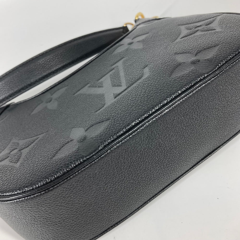 LOUIS VUITTON Shoulder Bag M46002 Monogram Ann Platt Leather black Monogram Ann Platt Bagatelle NM Women Used Authentic