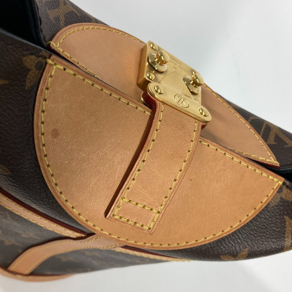 LOUIS VUITTON Shoulder Bag M43587 Monogram canvas Brown Monogram Duffel bag Women Used Authentic