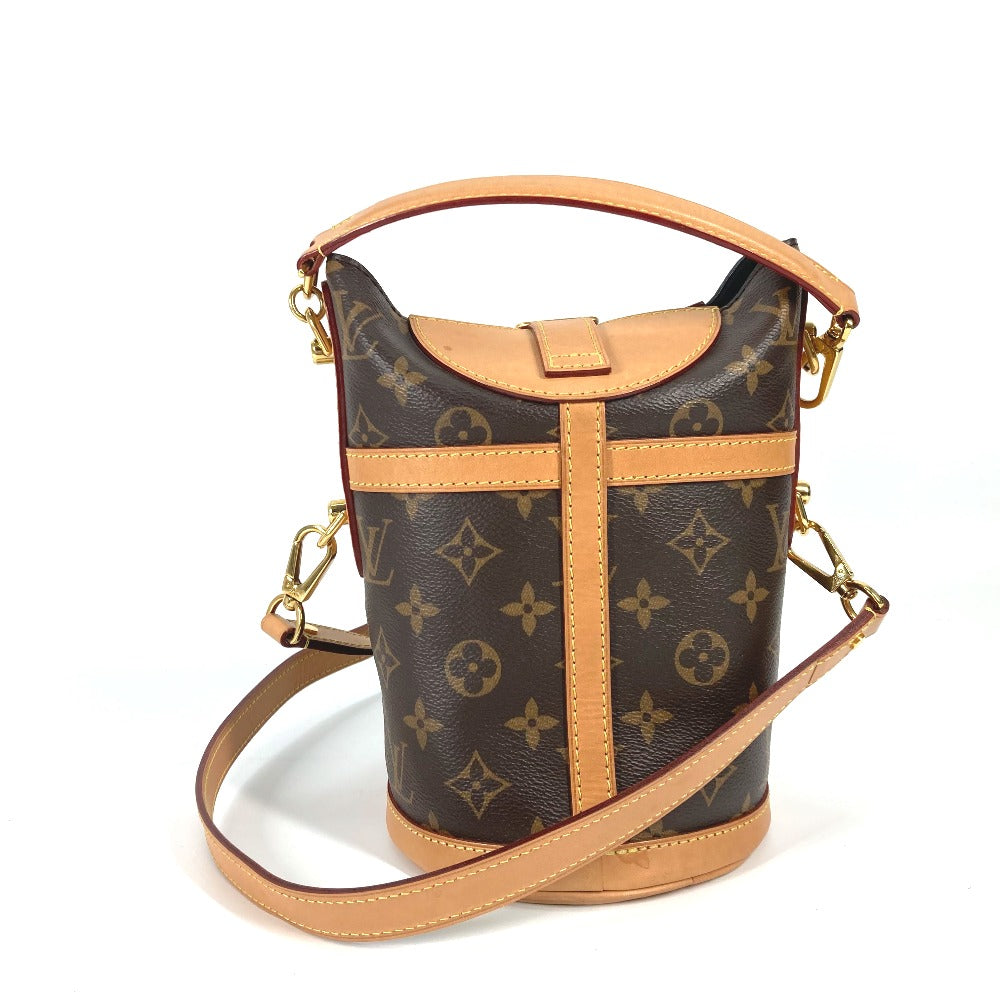 LOUIS VUITTON Shoulder Bag M43587 Monogram canvas Brown Monogram Duffel bag Women Used Authentic