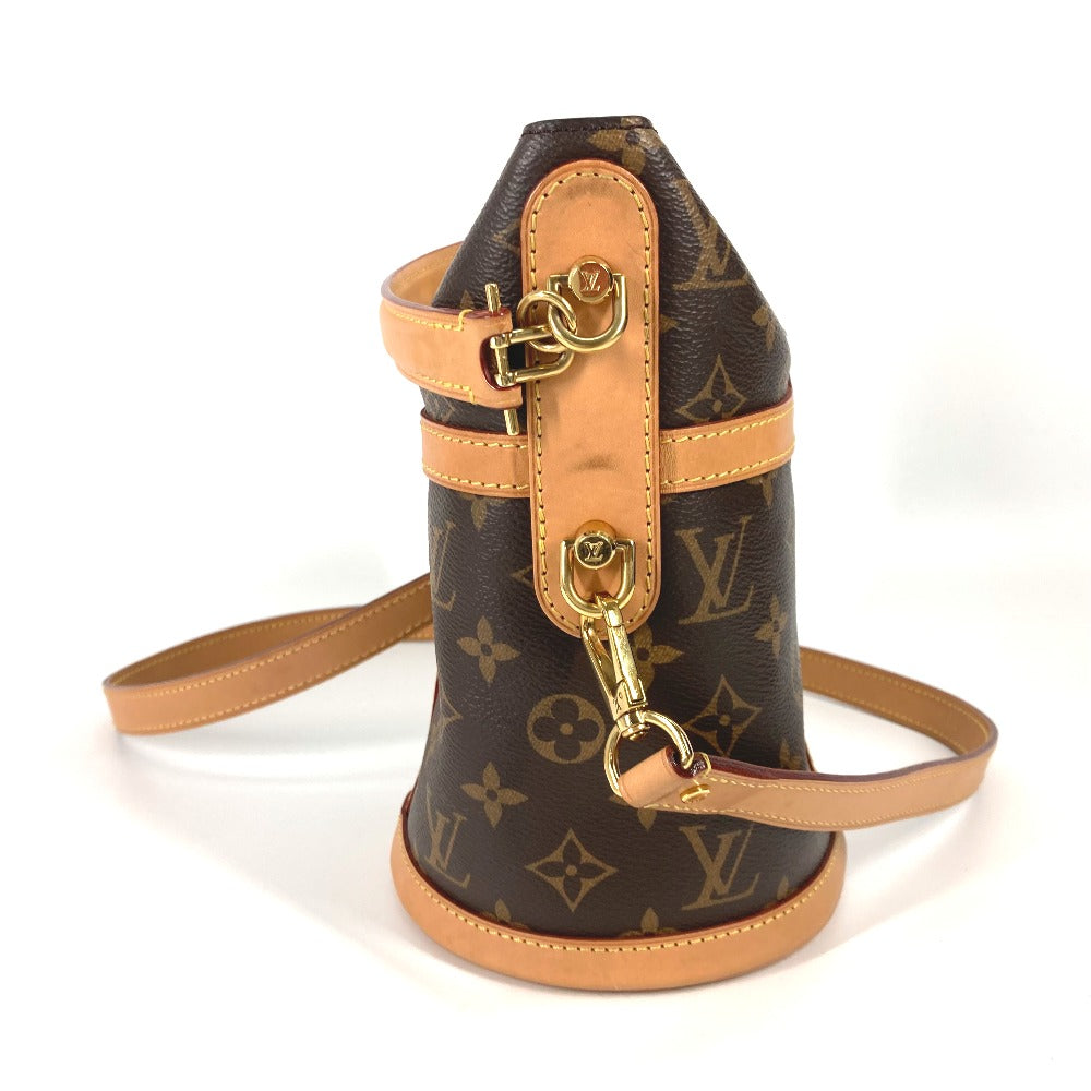 LOUIS VUITTON Shoulder Bag M43587 Monogram canvas Brown Monogram Duffel bag Women Used Authentic
