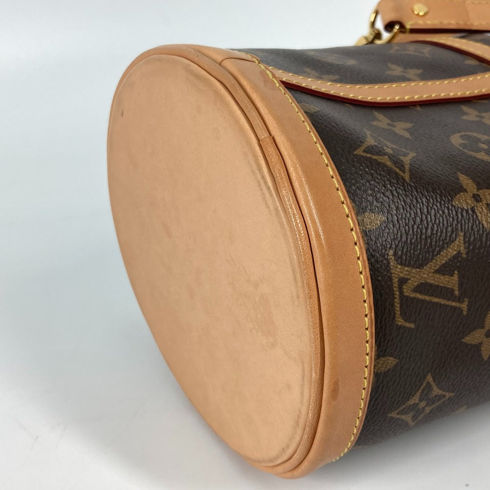 LOUIS VUITTON Shoulder Bag M43587 Monogram canvas Brown Monogram Duffel bag Women Used Authentic