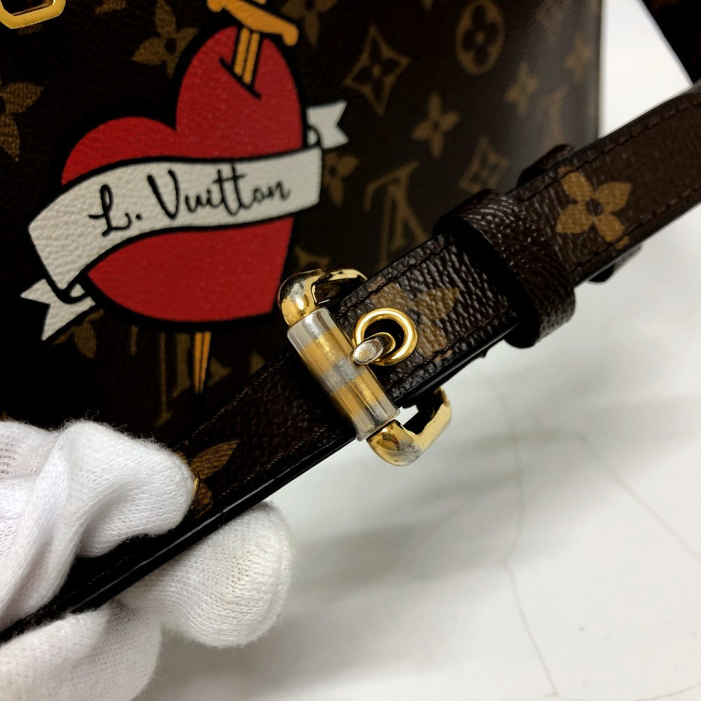 LOUIS VUITTON Handbag M43991 Monogram canvas Brown Pochette Metis MM Women Used Authentic
