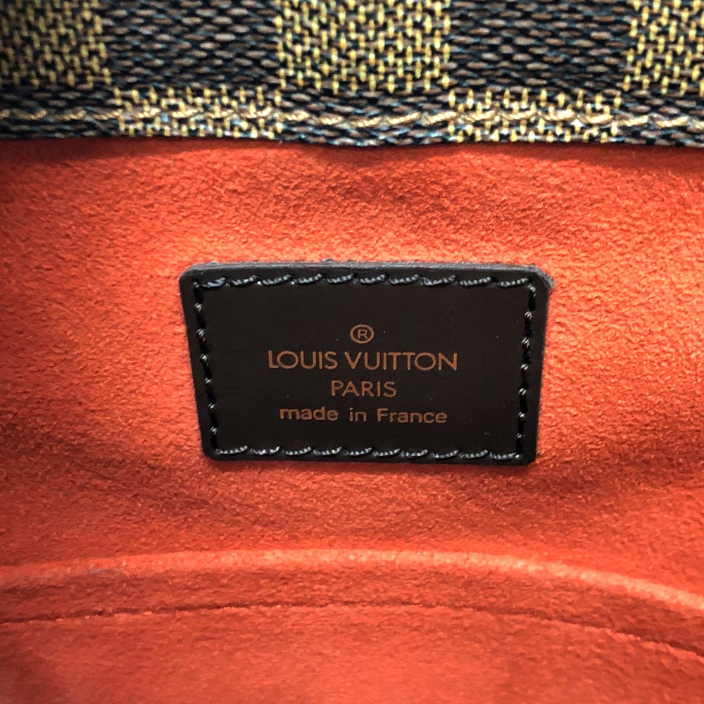 LOUIS VUITTON Tote Bag N51123 Damier canvas Brown Parioli Women Used Authentic