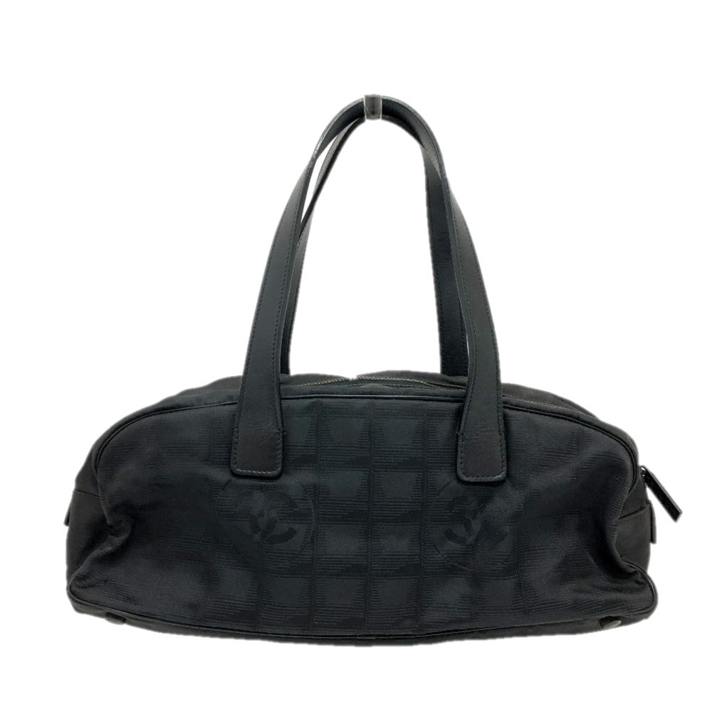 CHANEL Boston Duffel bag A15828 Leather / nylon black New travel line