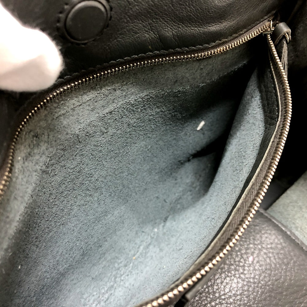 BALENCIAGA Handbag 370926 leather gray paper Women Used Authentic