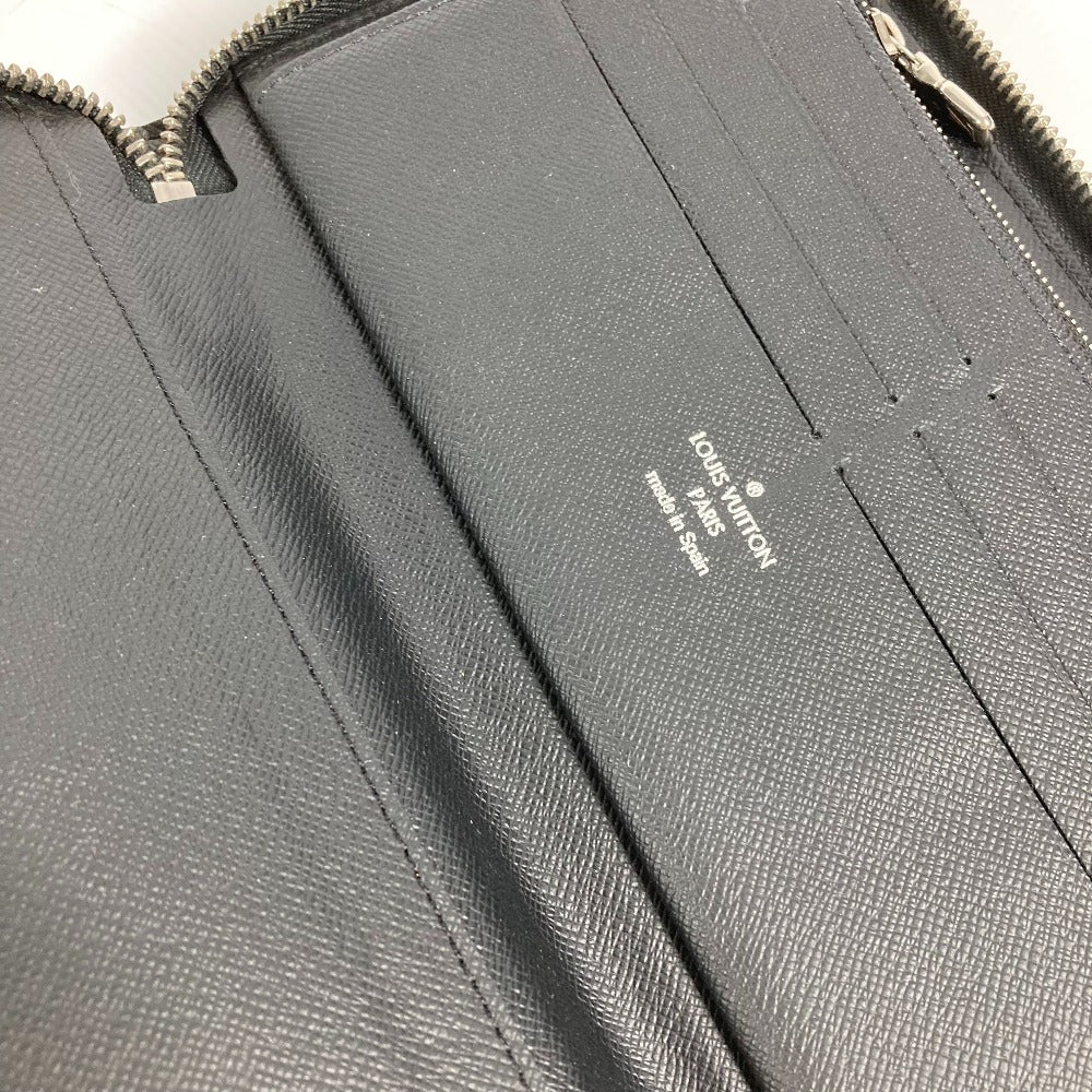 LOUIS VUITTON Long Wallet Purse M62643 Epi Leather black Epi Zippy Organizer NM