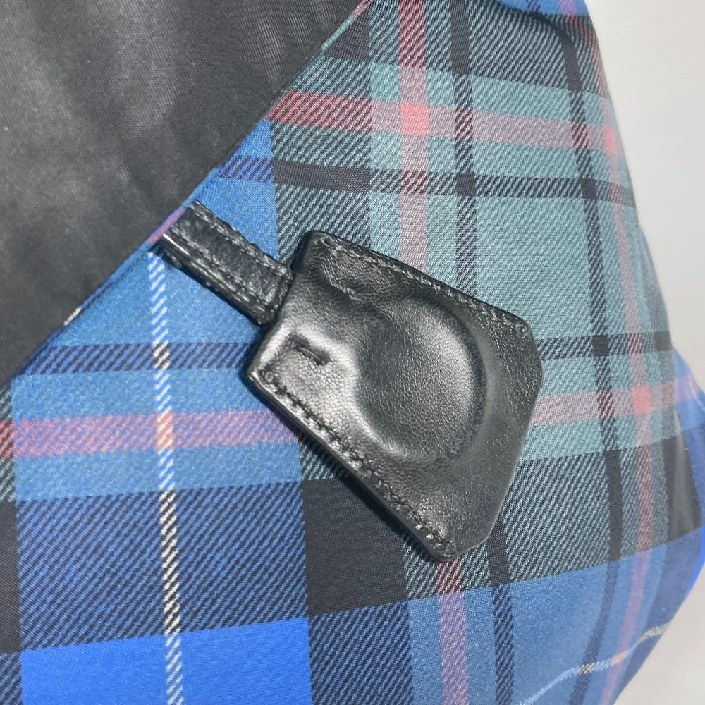 PRADA Shoulder Bag Nylon black check Bag