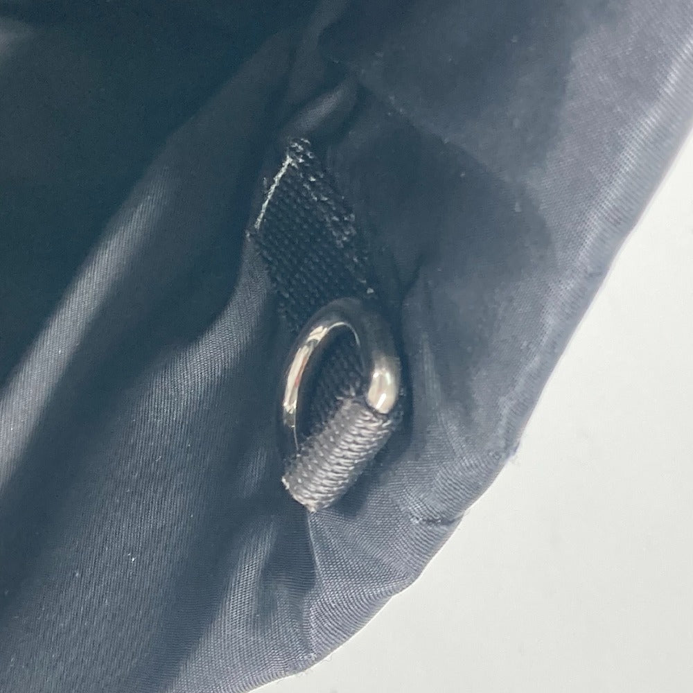 PRADA Shoulder Bag Nylon black check Bag