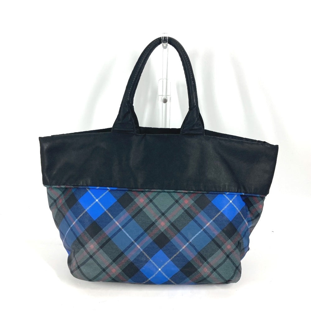 PRADA Shoulder Bag Nylon black check Bag