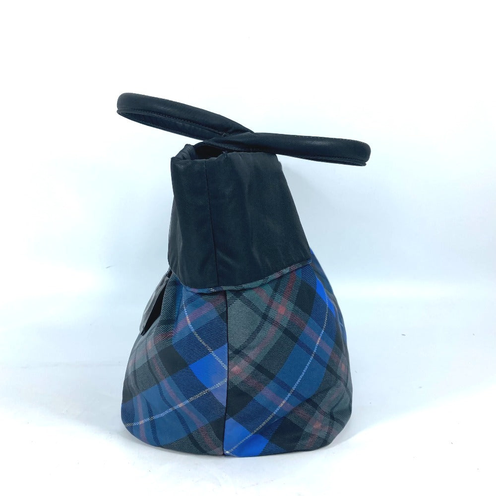 PRADA Shoulder Bag Nylon black check Bag