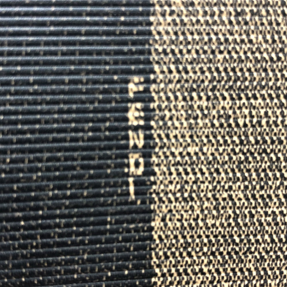 FENDI Tote Bag PVC, Leather khaki Pecan logo