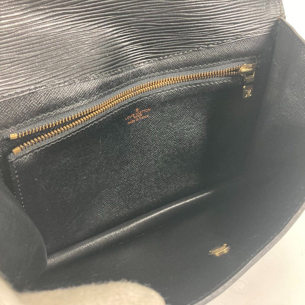LOUIS VUITTON Clutch bag M52662 Epi Leather black Epi Montaigne 23