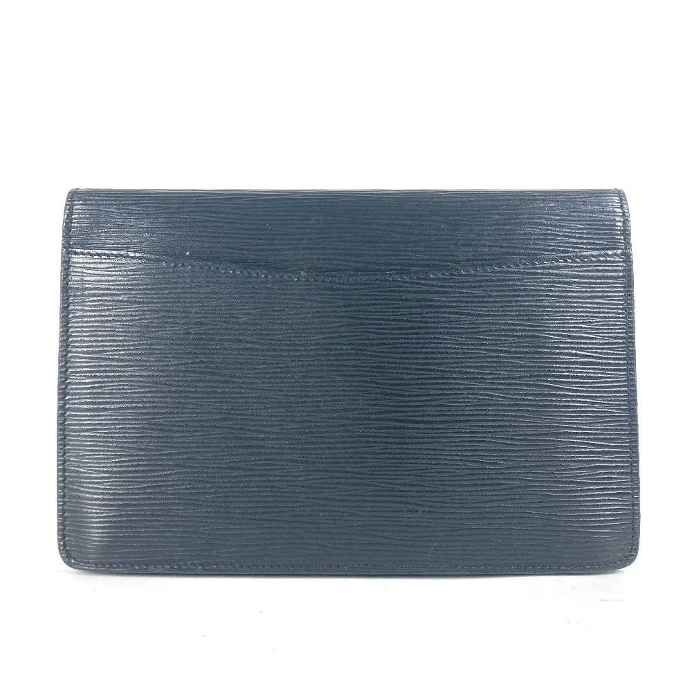 LOUIS VUITTON Clutch bag M52662 Epi Leather black Epi Montaigne 23