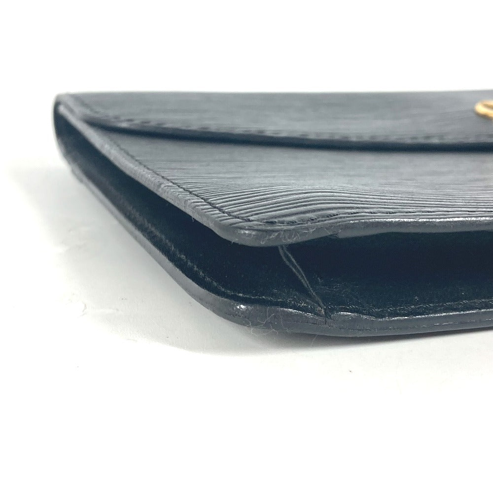 LOUIS VUITTON Clutch bag M52662 Epi Leather black Epi Montaigne 23