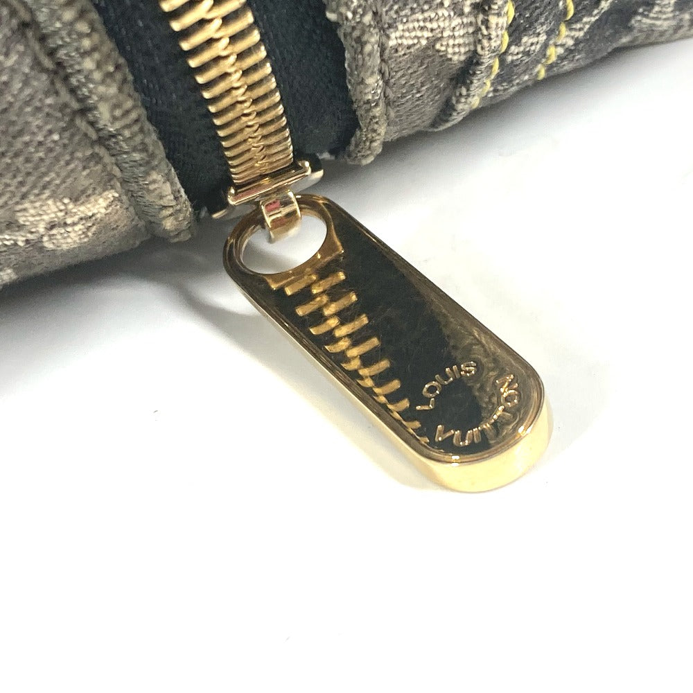 LOUIS VUITTON Handbag M95381 denim black Monogram Denim Patchwork Speedy 30 Women Used Authentic