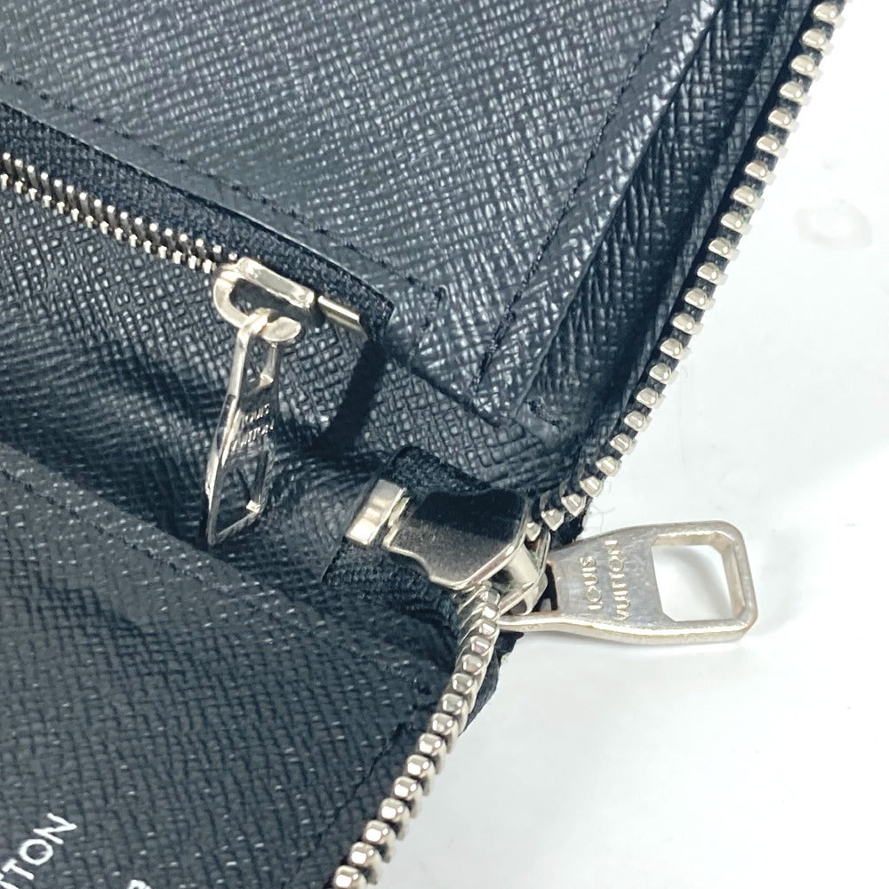 LOUIS VUITTON Long Wallet Purse N61653 Damier Grafitto Canvas black Damier Grafitte Portefeuille Vasco