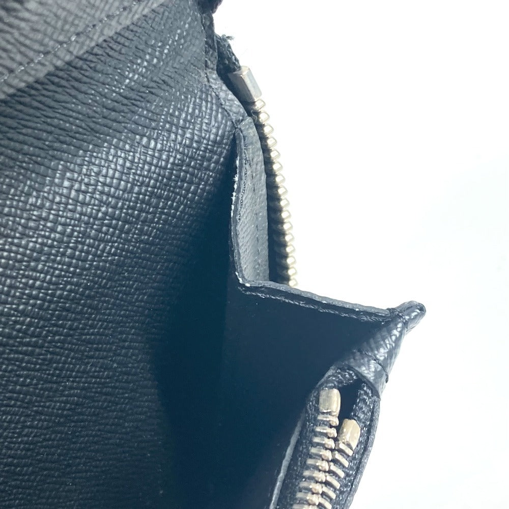 LOUIS VUITTON Long Wallet Purse N61653 Damier Grafitto Canvas black Damier Grafitte Portefeuille Vasco