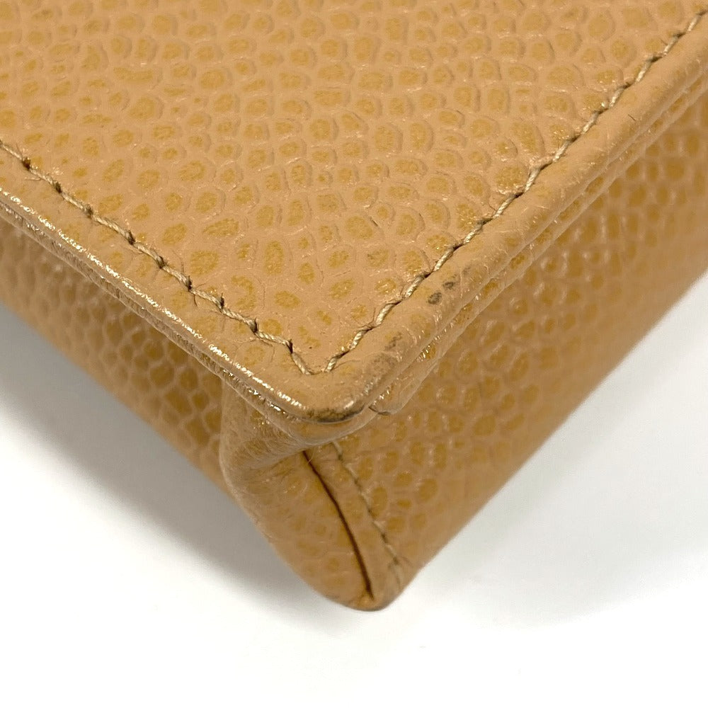 CHANEL Cigarette case A13511 Caviar skin beige CC COCO Mark logo