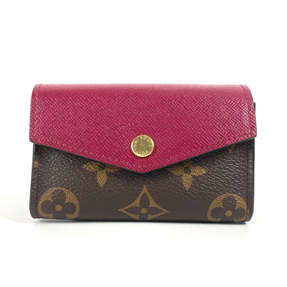LOUIS VUITTON Card Case M61273 Monogram canvas Purple type Monogram Multicult Sarah