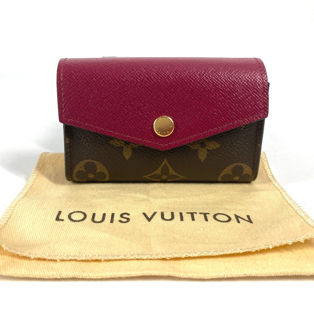 LOUIS VUITTON Card Case M61273 Monogram canvas Purple type Monogram Multicult Sarah