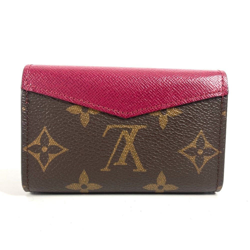 LOUIS VUITTON Card Case M61273 Monogram canvas Purple type Monogram Multicult Sarah