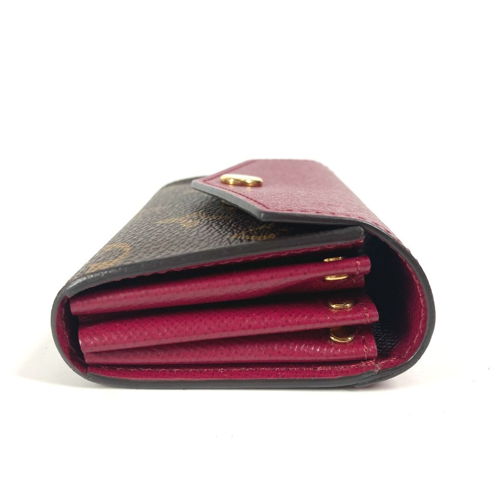 LOUIS VUITTON Card Case M61273 Monogram canvas Purple type Monogram Multicult Sarah