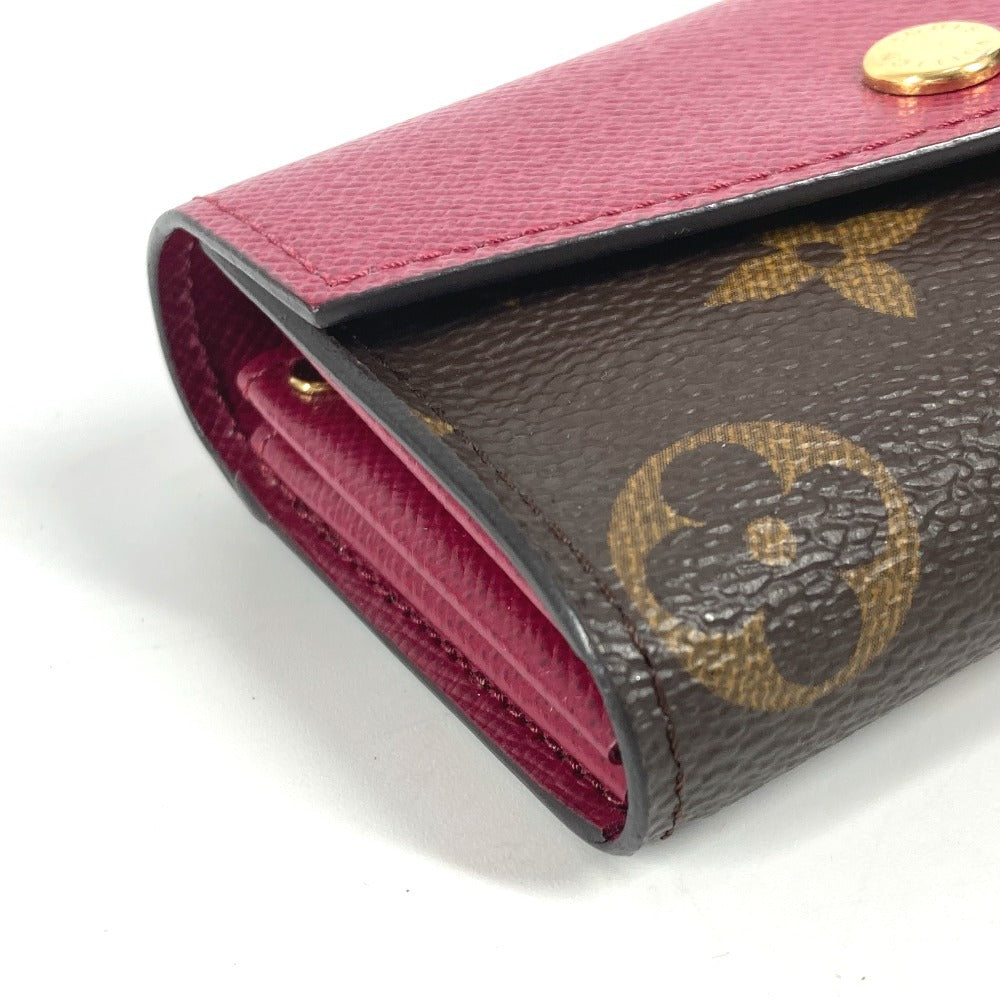 LOUIS VUITTON Card Case M61273 Monogram canvas Purple type Monogram Multicult Sarah
