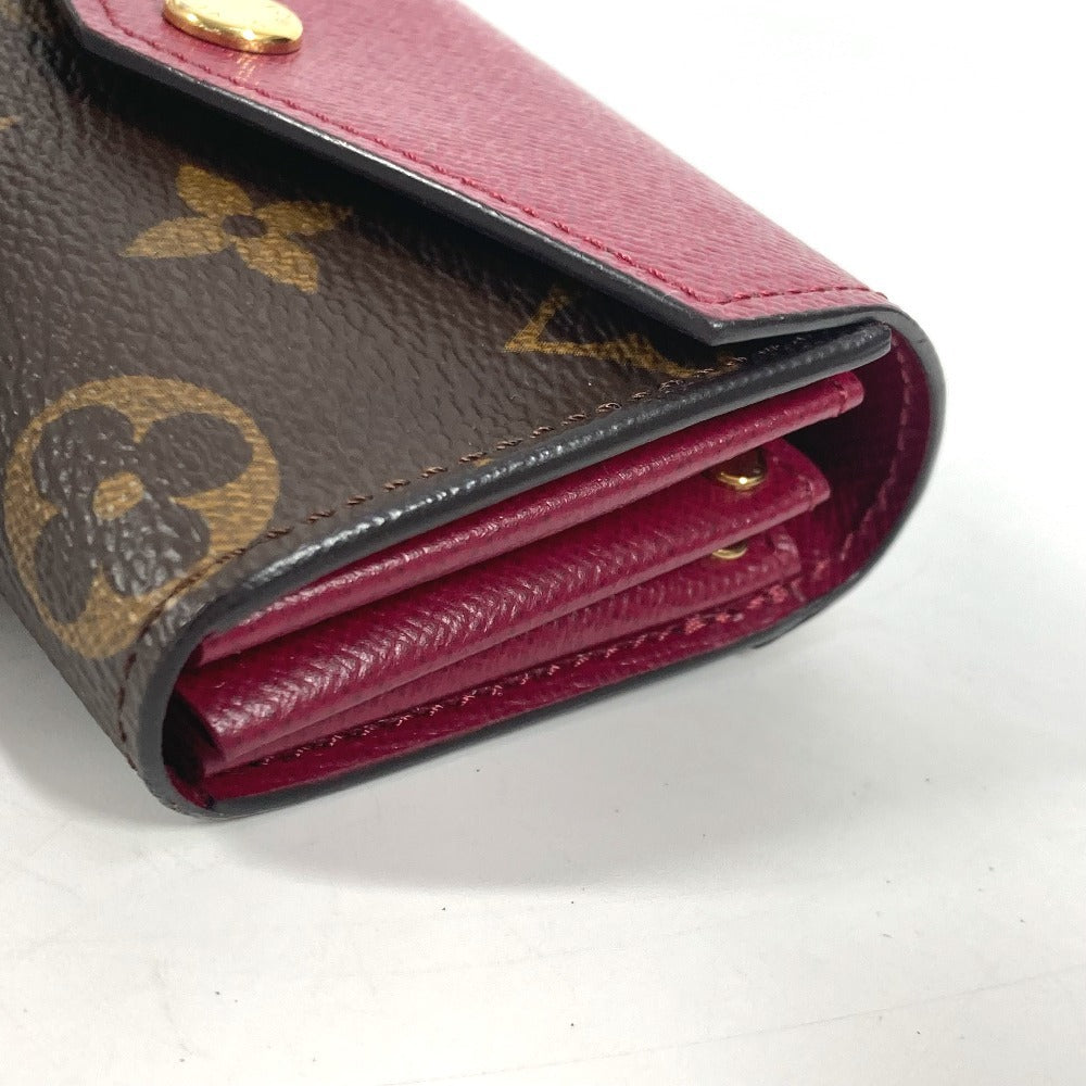 LOUIS VUITTON Card Case M61273 Monogram canvas Purple type Monogram Multicult Sarah