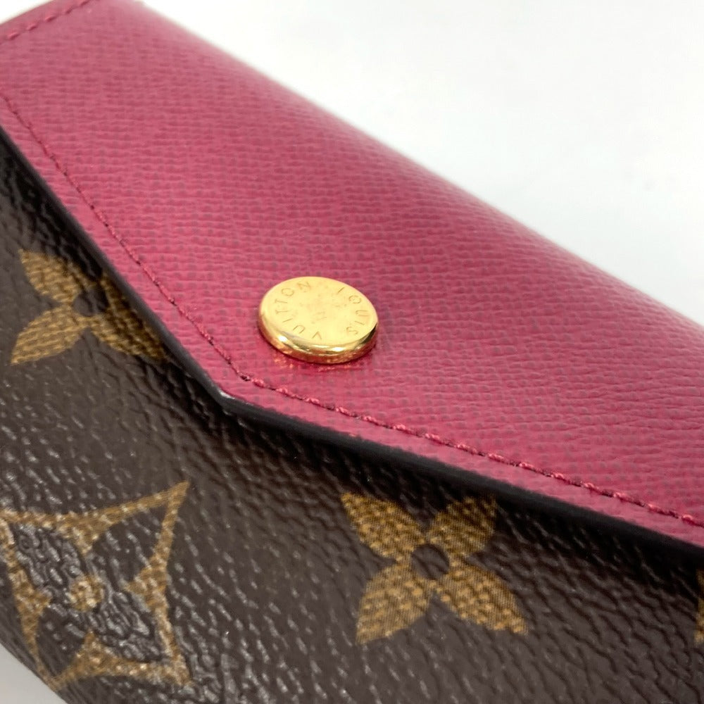 LOUIS VUITTON Card Case M61273 Monogram canvas Purple type Monogram Multicult Sarah