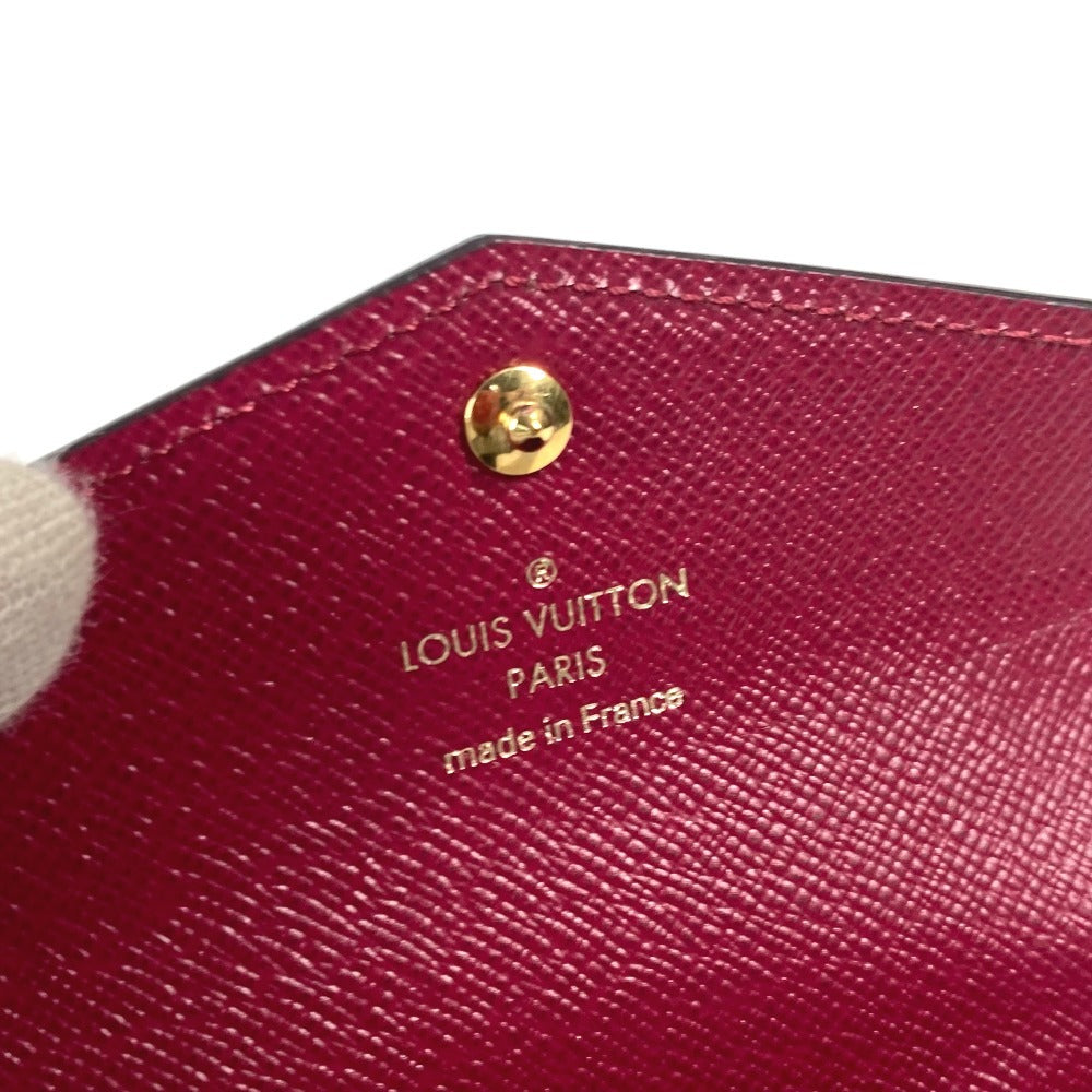 LOUIS VUITTON Card Case M61273 Monogram canvas Purple type Monogram Multicult Sarah