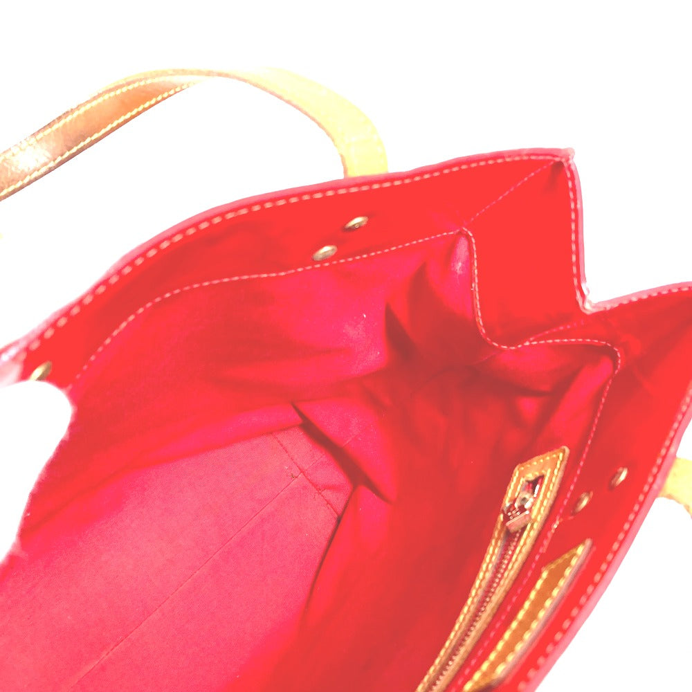 LOUIS VUITTON Shoulder Bag M91086 Monogram Vernis Red Monogram Vernis Reed MM