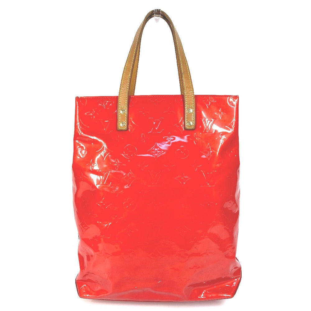 LOUIS VUITTON Shoulder Bag M91086 Monogram Vernis Red Monogram Vernis Reed MM