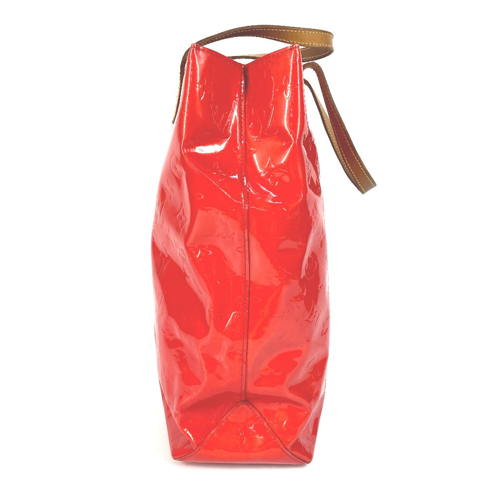 LOUIS VUITTON Shoulder Bag M91086 Monogram Vernis Red Monogram Vernis Reed MM