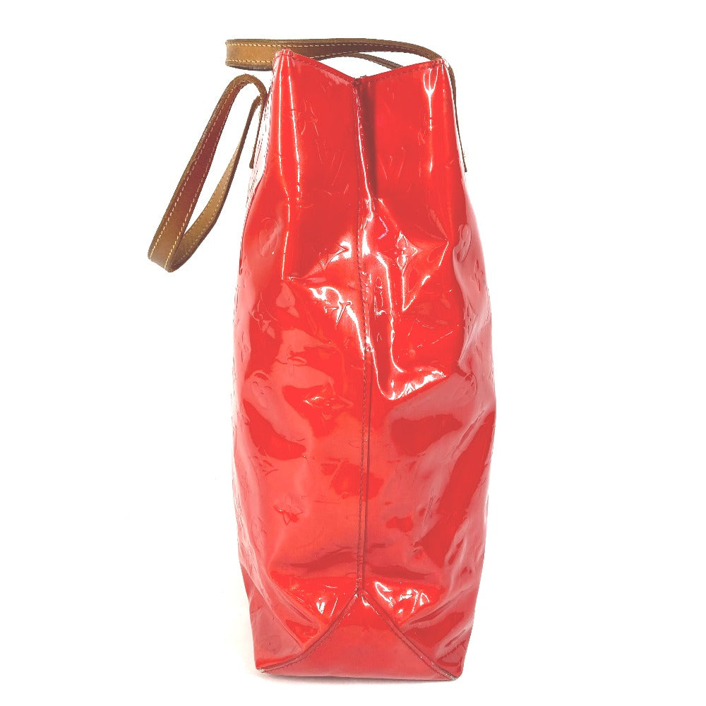 LOUIS VUITTON Shoulder Bag M91086 Monogram Vernis Red Monogram Vernis Reed MM