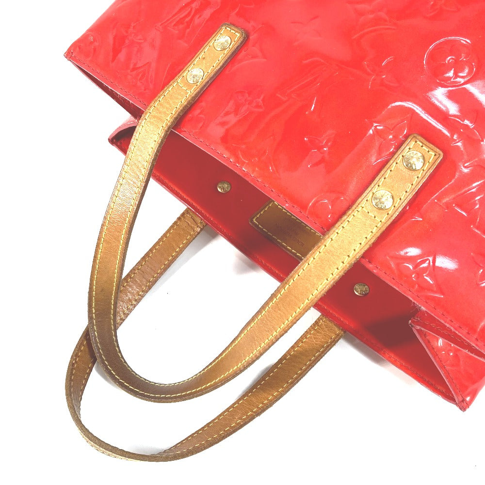 LOUIS VUITTON Shoulder Bag M91086 Monogram Vernis Red Monogram Vernis Reed MM