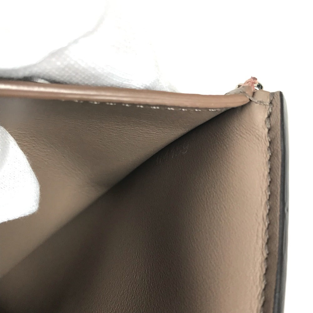 LOUIS VUITTON Trifold wallet M62156 Taurillon Clemence pink Portefeuille Capsine