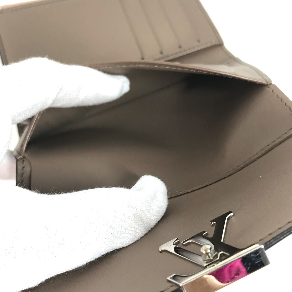 LOUIS VUITTON Trifold wallet M62156 Taurillon Clemence pink Portefeuille Capsine