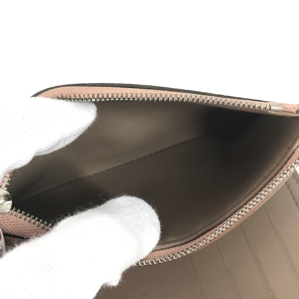 LOUIS VUITTON Trifold wallet M62156 Taurillon Clemence pink Portefeuille Capsine